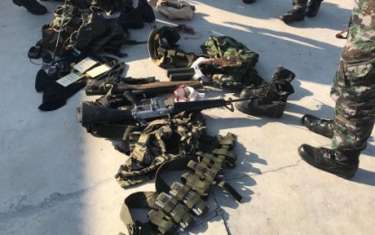 <p><strong>SEIZED.</strong> War materials recovered by government forces from an MILF member in Sultan Kudarat. <em><strong>(33rd IB photo)</strong></em></p>